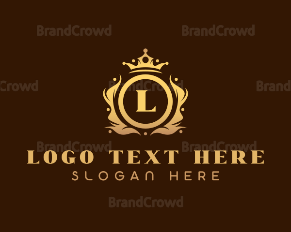 Stylish Royal Crown Logo