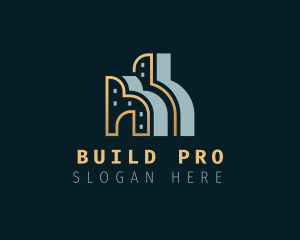 Building Construction Realty logo design