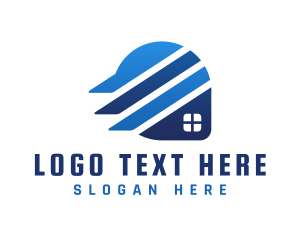 Developer - Blue House Realty logo design