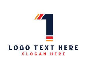 Number 1 - Generic Business Number 1 logo design