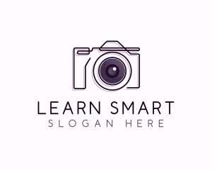 Digital Camera Lens Logo