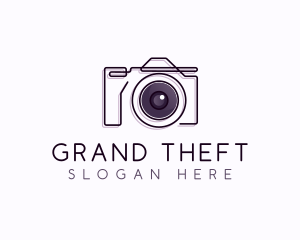 Photo - Digital Camera Lens logo design