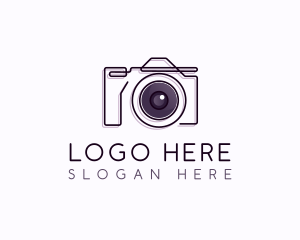 Studio - Digital Camera Lens logo design