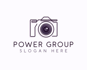 Video - Digital Camera Lens logo design