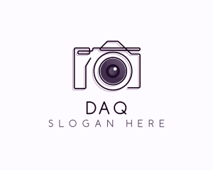 Entertainment - Digital Camera Lens logo design