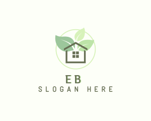 Garden - Natural Leaf House logo design