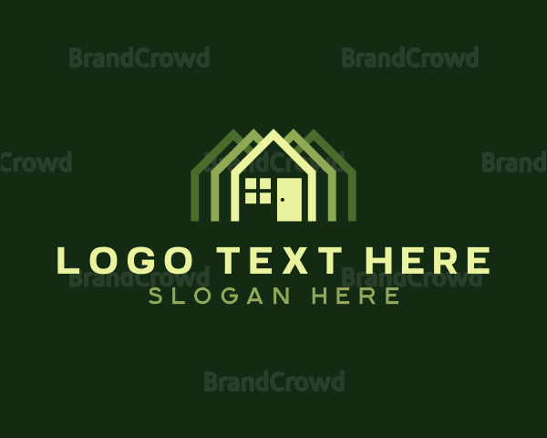 Residential Real Estate Builder Logo