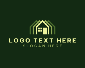 Condo - Residential Real Estate Builder logo design