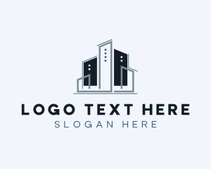 Architecture - Urban Building Construction logo design