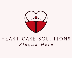 Sexy Heart Lingerie logo design