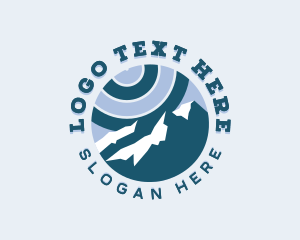 Tourism - Mountain Travel Outdoor logo design