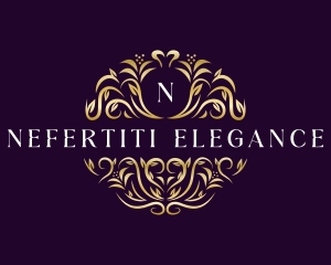 Floral Luxury Ornamental logo design