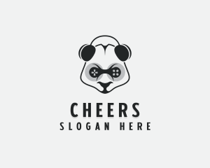 Streamer - Panda Gamer Streamer logo design