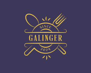 Cutlery - Culinary Kitchen Restaurant logo design
