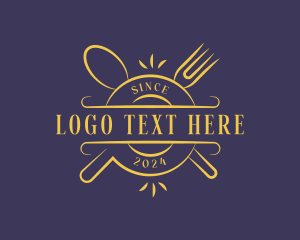 Plate - Culinary Kitchen Restaurant logo design
