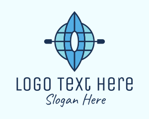 Team - Globe Kayak Canoe logo design