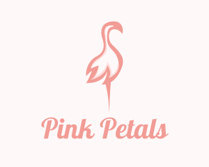 Pink Flamingo Beauty logo design