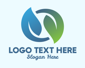 Biodegradable - Recycle Reuse Eco logo design
