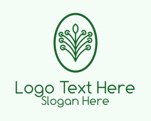 Green Plant Garden Logo