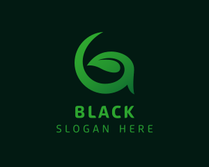 Vegan - Eco Leaf Letter G logo design