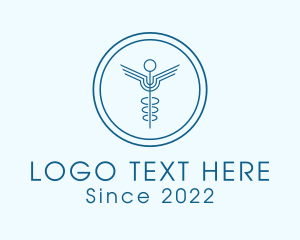 Immunologist - Medical Clinic Badge logo design
