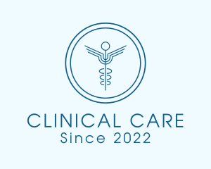 Medical Clinic Badge logo design