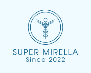 Medical Clinic Badge logo design