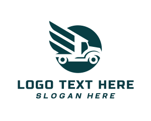 Vehicle - Forwarding Truck Express logo design