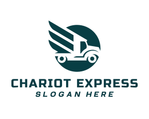 Forwarding Truck Express logo design