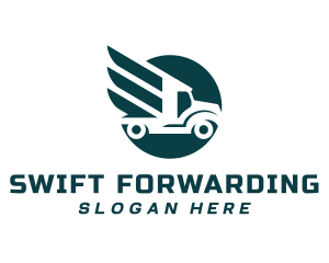 Forwarding Truck Express logo design