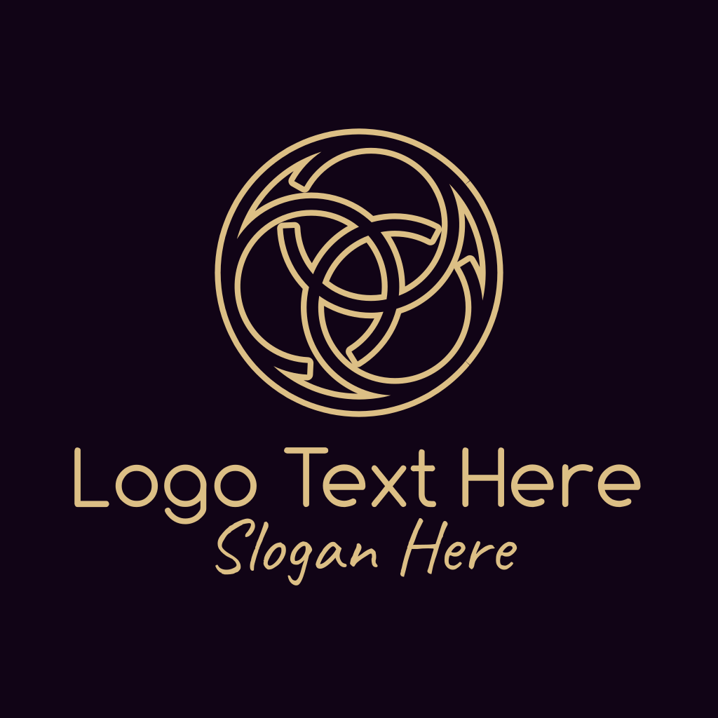 Bronze Celtic Knot Logo | BrandCrowd Logo Maker | BrandCrowd
