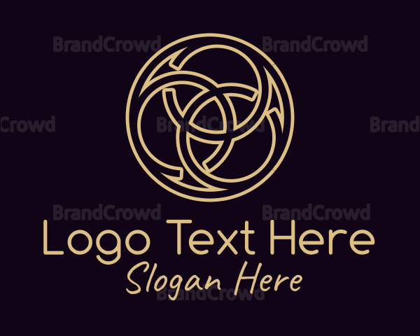 Bronze Celtic Knot Logo