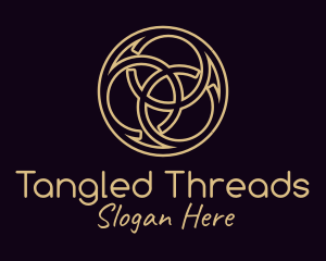 Knot - Bronze Celtic Knot logo design