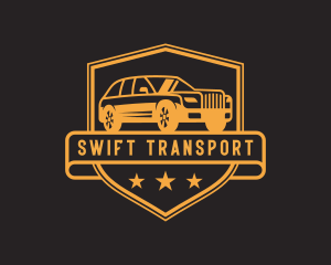 Car Shield Transportation logo design