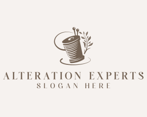 Thread Alteration Sewing logo design