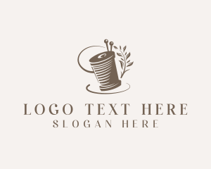 Embroidery - Thread Alteration Sewing logo design