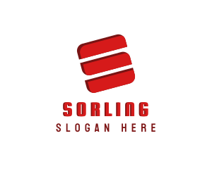 Logistics Mover  Letter S logo design