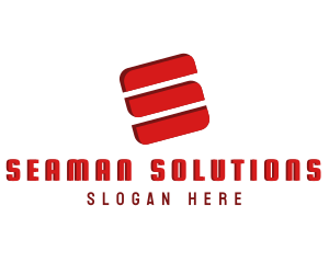 Logistics Mover  Letter S logo design