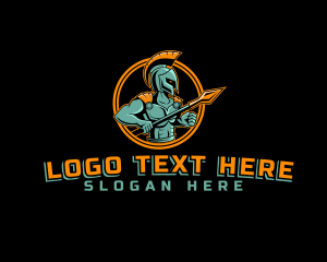 Game Clan - Spartan Knight Gaming logo design