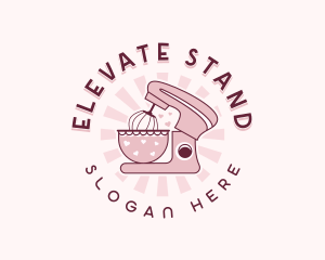 Baking Stand Mixer logo design