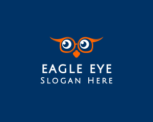 Owl Eyes Spectacles logo design