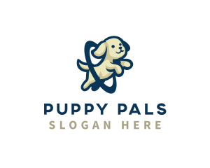 Puppy Pet Trainer logo design