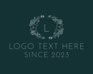Letter - Feminine Flower Boutique logo design