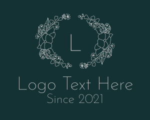 Minimalist - Feminine Flower Letter logo design