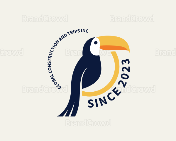 Toucan Bird Aviary Logo