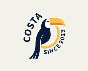 Toucan Bird Aviary logo design