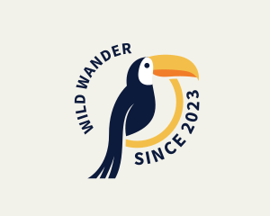 Toucan Bird Aviary logo design