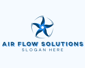 Fan Air Ventilation logo design