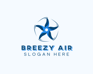 Fan Air Ventilation logo design