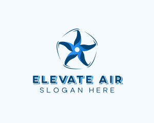 Fan Air Ventilation logo design